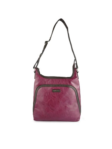 United Colors of Benetton Women Solid Purple Handbags